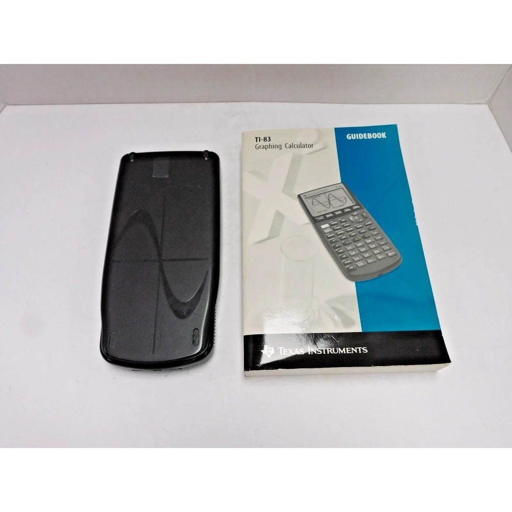 Texas Instrument TI-83 Plus Graphing Calculator With Guidebook DW202